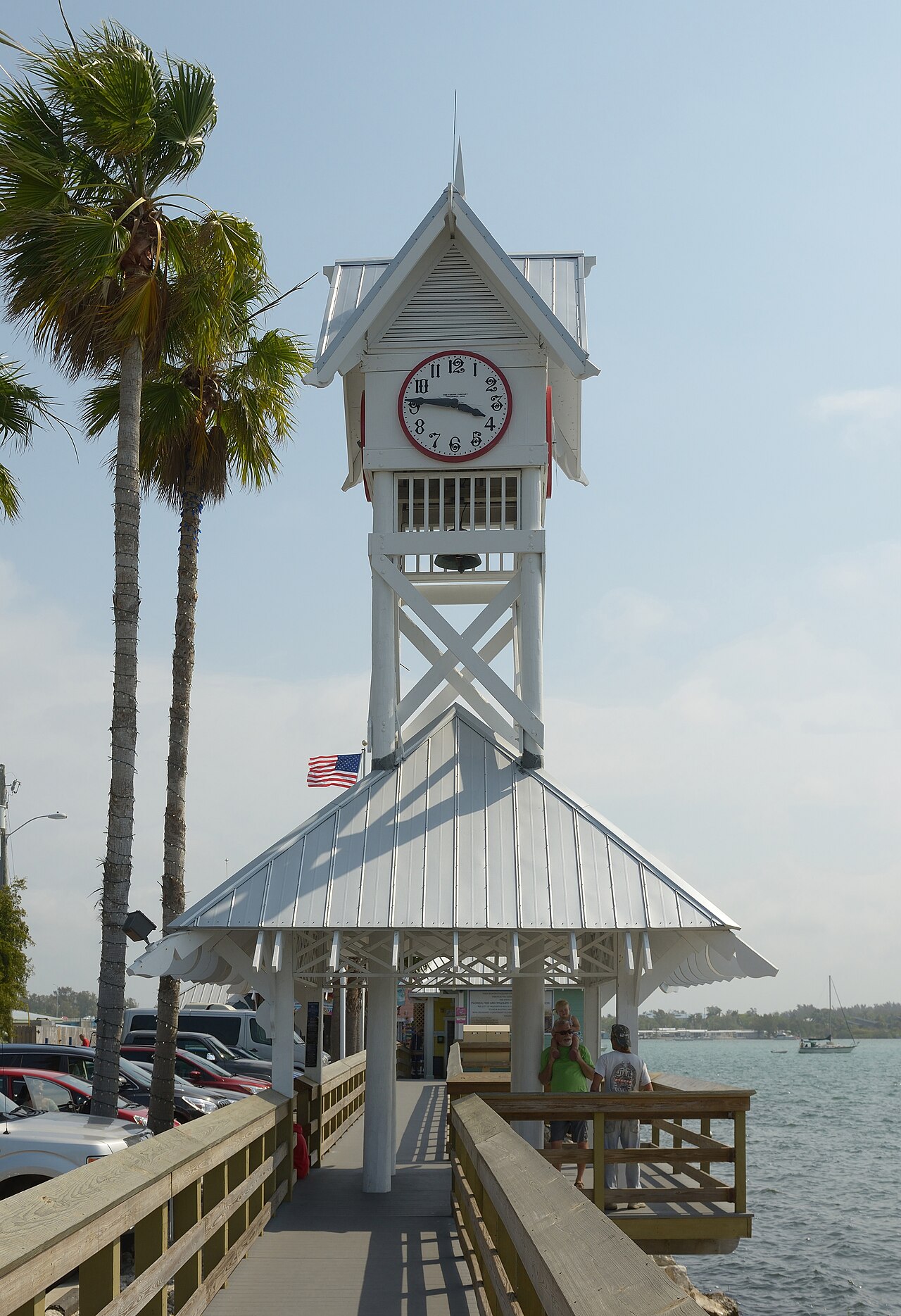 Bradenton Beach pier, Florida