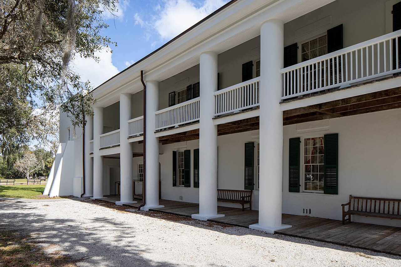 The historic Gamble Mansion in Ellenton, Florida