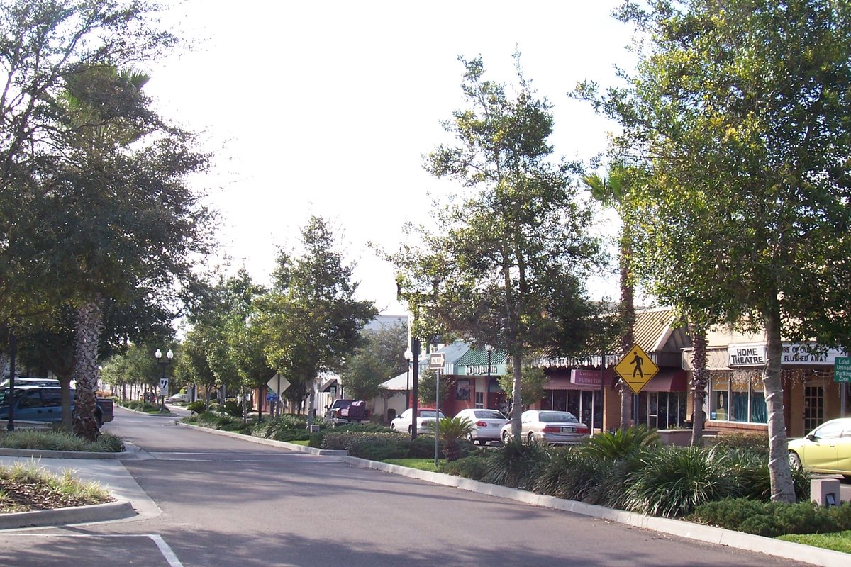 Downtown historic district, Zephyrhills, Florida