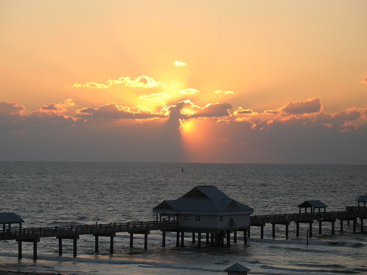 Sunset at Clearwater Beach, Florida