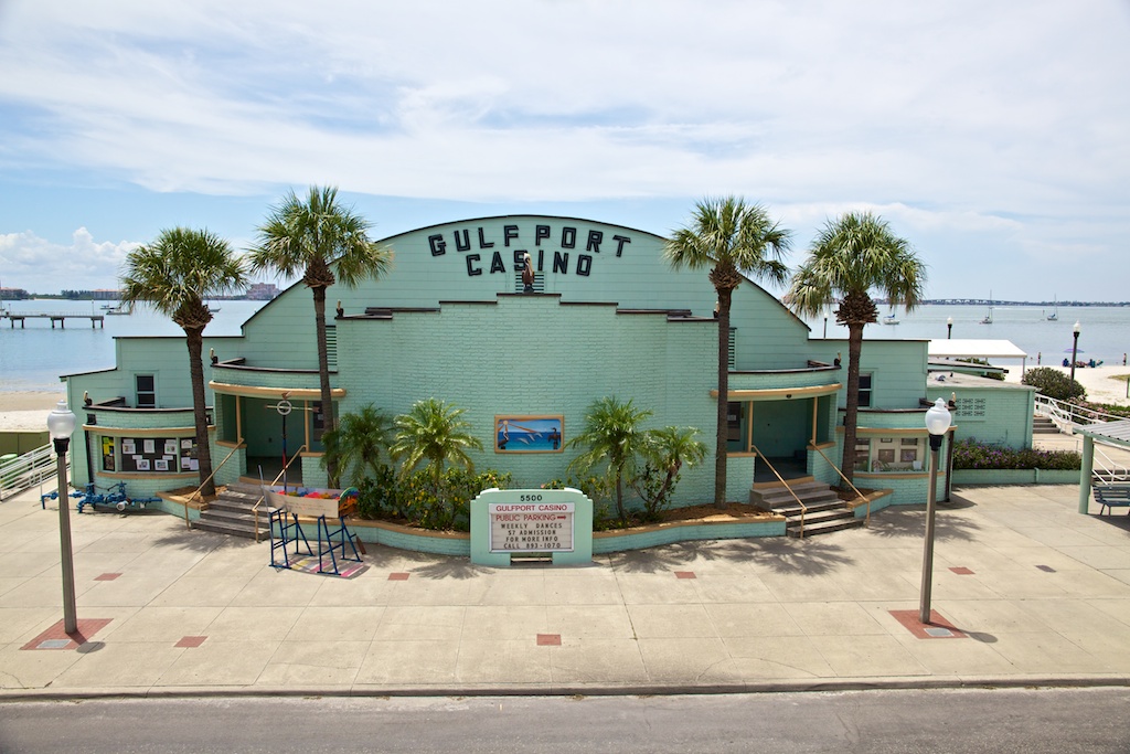 The historic Gulfport Casino Ballroom on Boca Ciega Bay