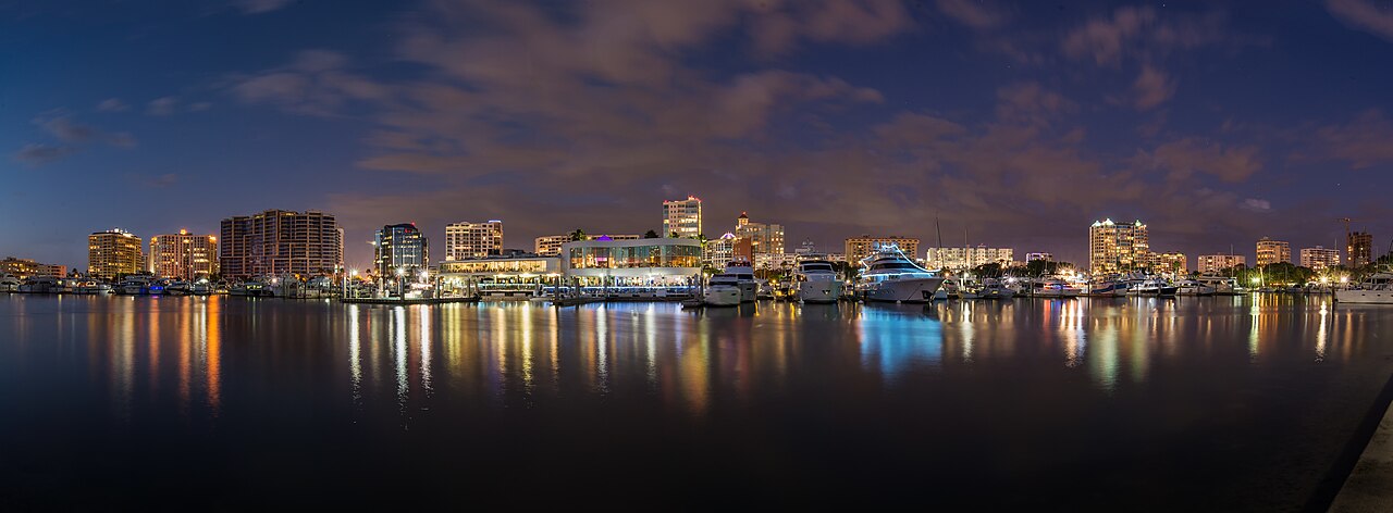 Downtown Sarasota, Florida panorama